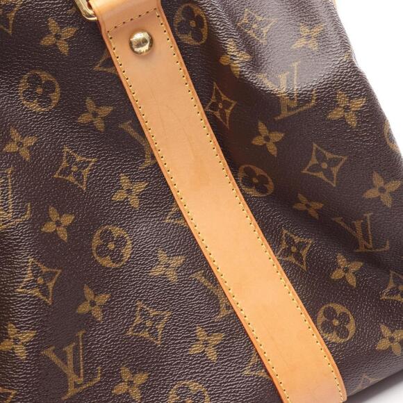 LOUIS VUITTON Brown Monogram Leather Boston Bag - Picture 11 of 13